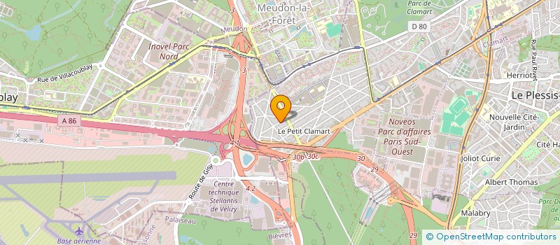 localisation de l'entreprise MONSIEUR DOUGLAS KILBURN à CLAMART
