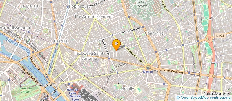 localisation de l'entreprise MONSIEUR DOUGLAS LEGG  PARIS