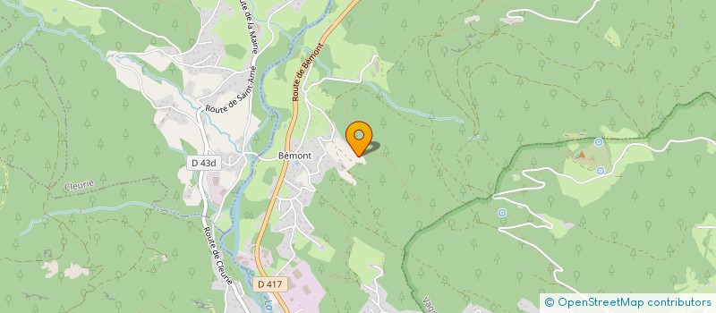 localisation de l'entreprise MONSIEUR DOUGLAS MEACHEN  LE SYNDICAT