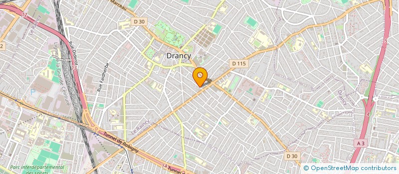 localisation de l'entreprise MONSIEUR DOUGLAS PUBLIO DE SOUZA à DRANCY