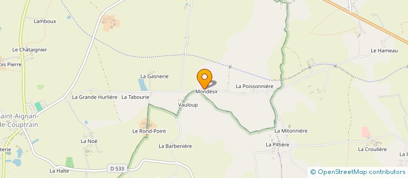 localisation de l'entreprise MONSIEUR DOUGLAS SHARMAN à SAINT-AIGNAN-DE-COUPTRAIN