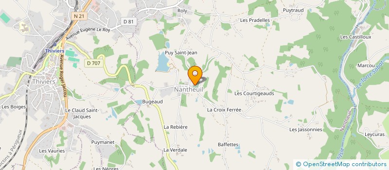 localisation de l'entreprise MONSIEUR DOUGLAS SUMMERS  NANTHEUIL