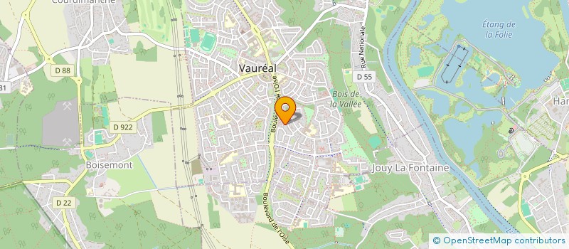 localisation de l'entreprise MONSIEUR DOULY FRANCOIS à VAUREAL