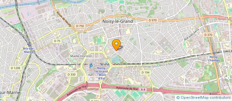 localisation de l'entreprise MONSIEUR DOUMBE SAKO  NOISY-LE-GRAND