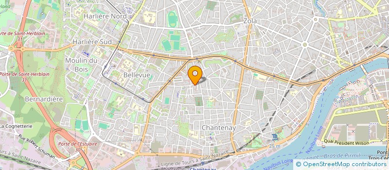 localisation de l'entreprise MONSIEUR DOUONDA MALO à NANTES