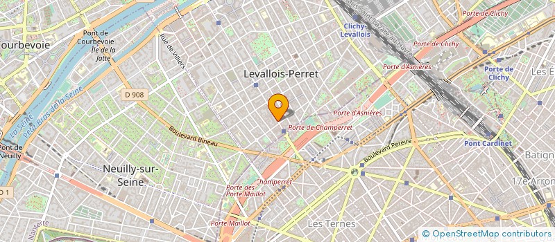 localisation de l'entreprise MONSIEUR DOV BENOLIEL à LEVALLOIS-PERRET