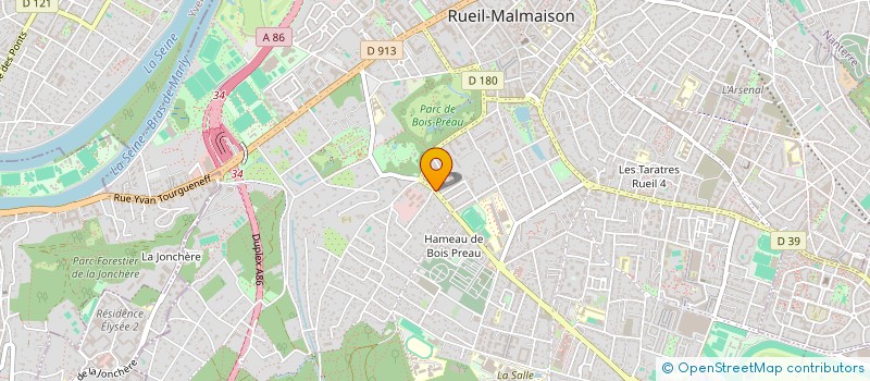 localisation de l'entreprise MONSIEUR DOV KAYAT à RUEIL-MALMAISON