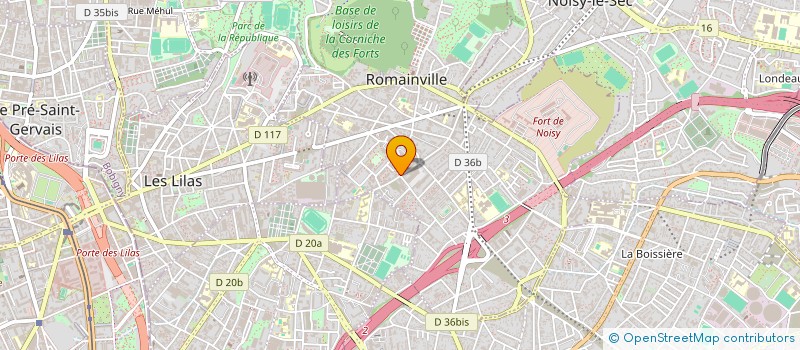 localisation de l'entreprise MONSIEUR DOV OUIZEMAN à ROMAINVILLE