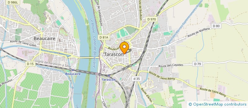 localisation de l'entreprise MONSIEUR DOVANI AHMETOVIC  TARASCON