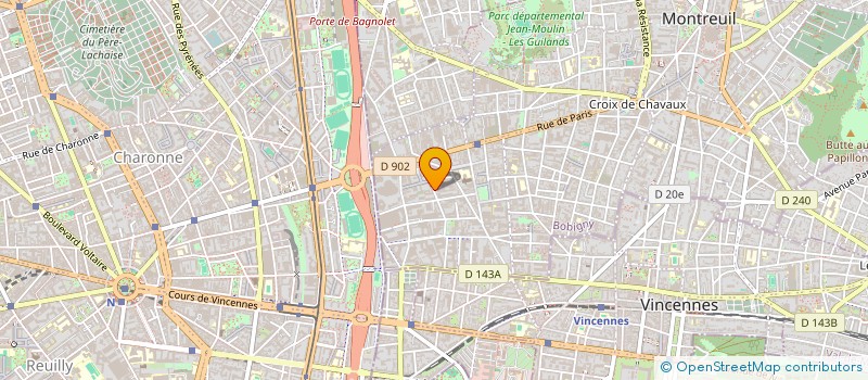 localisation de l'entreprise MONSIEUR DOVE CHAOUAT à MONTREUIL