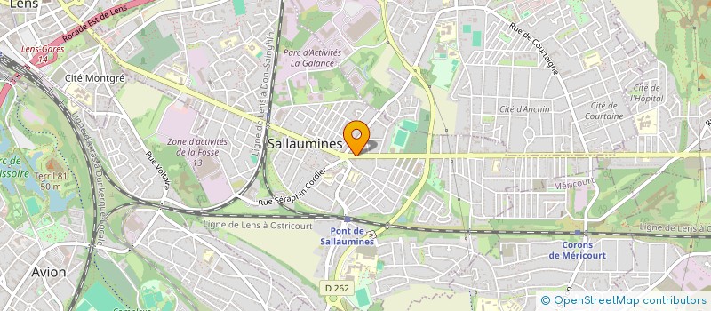 localisation de l'entreprise MONSIEUR DOVI APETE à SALLAUMINES