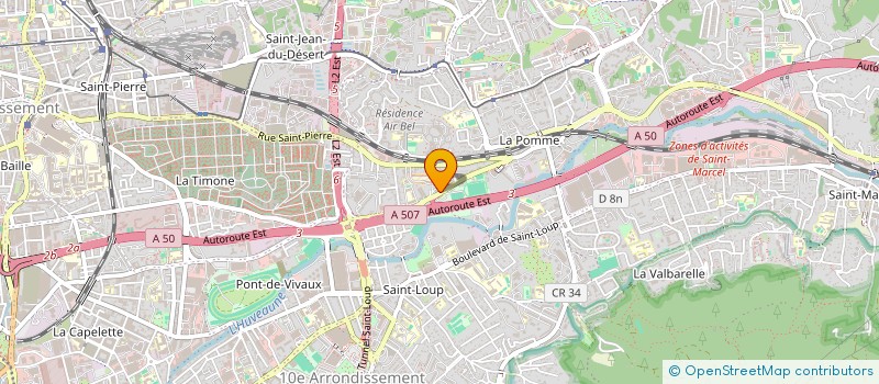 localisation de l'entreprise MONSIEUR DOVY CLIFIT à MARSEILLE