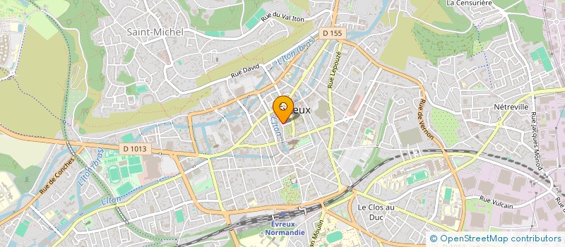 localisation de l'entreprise MONSIEUR DOWSON BINET  EVREUX