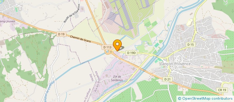 localisation de l'entreprise MONSIEUR DOWSON CARTILLIER  LANCON-PROVENCE