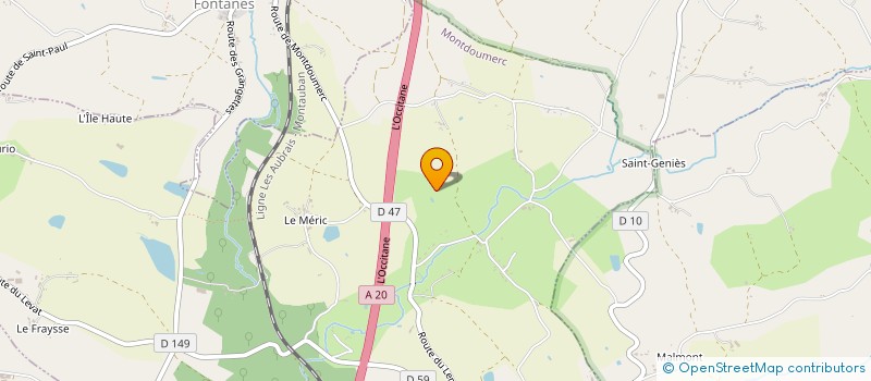 localisation de l'entreprise MONSIEUR DRAGAN CAREME  MONTDOUMERC