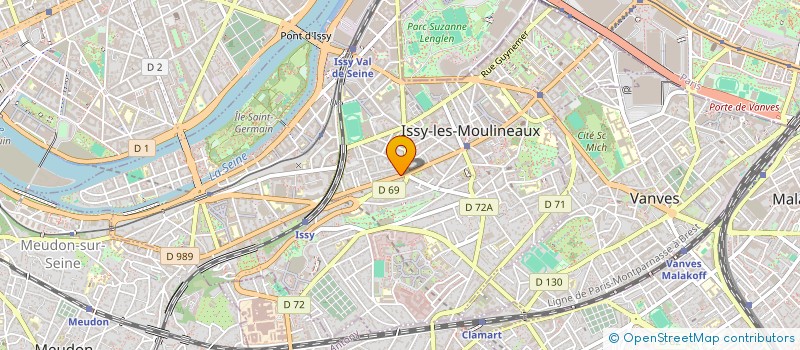 localisation de l'entreprise MONSIEUR DRAGAN ERAKOVIC à ISSY-LES-MOULINEAUX