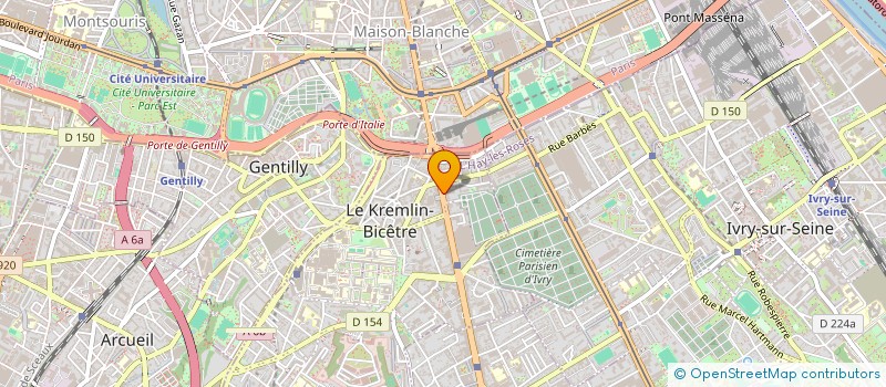 localisation de l'entreprise MONSIEUR DRAGAN JOVANOVIC à LE KREMLIN-BICETRE