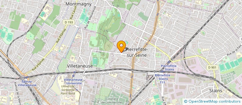 localisation de l'entreprise MONSIEUR DRAGAN JOVIC à PIERREFITTE-SUR-SEINE