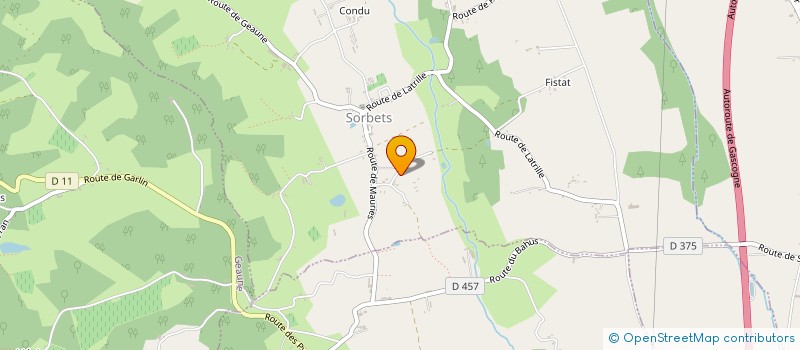 localisation de l'entreprise MONSIEUR DRAGAN KOLAROVIC  SORBETS