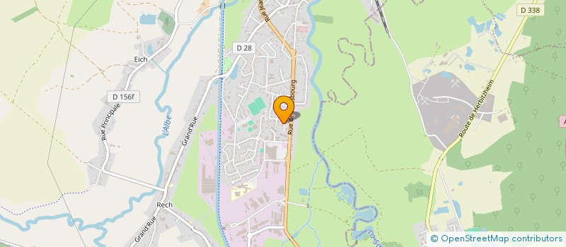 localisation de l'entreprise MONSIEUR DRAGAN KOVACEVIC  SARRALBE