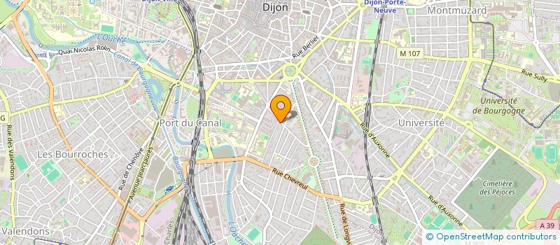 localisation de l'entreprise MONSIEUR DRAGAN MILETIC  DIJON