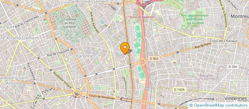 localisation de l'entreprise MONSIEUR DRAGAN MILIVOJEVIC  PARIS