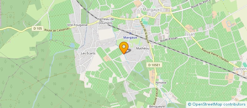 localisation de l'entreprise MONSIEUR DRAGAN MORA  MARGAUX-CANTENAC