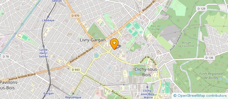 localisation de l'entreprise MONSIEUR DRAGAN SAVIC à LIVRY-GARGAN