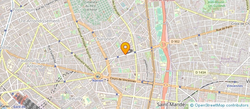 localisation de l'entreprise MONSIEUR DRAGAN ZIVANOVIC  PARIS