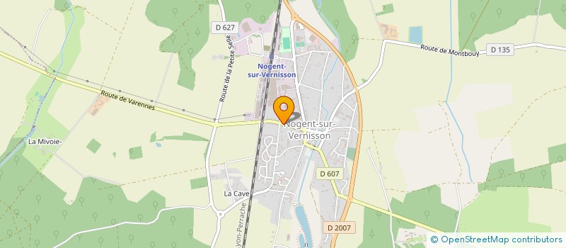 localisation de l'entreprise MONSIEUR DRAGISA JOVANOVIC à OUSSOY-EN-GATINAIS