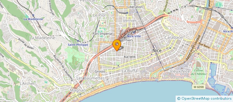 localisation de l'entreprise MONSIEUR DRAGO JURICIC à NICE