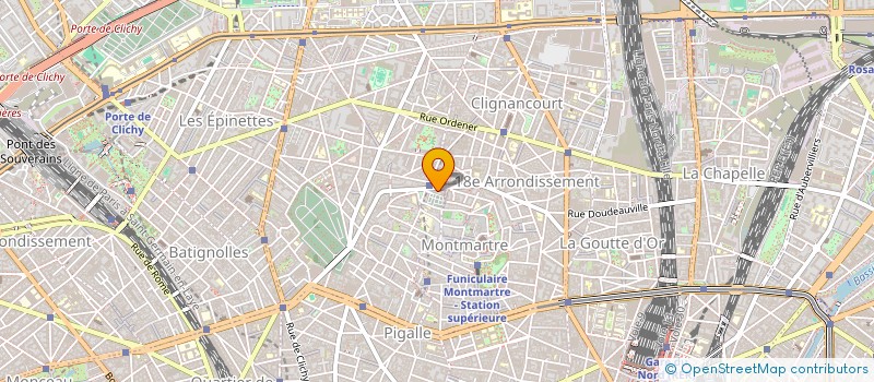 localisation de l'entreprise MONSIEUR DRAGOLJUB RNKOVIC  PARIS