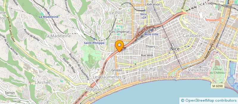 localisation de l'entreprise MONSIEUR DRAGOS CHILIBAN à NICE