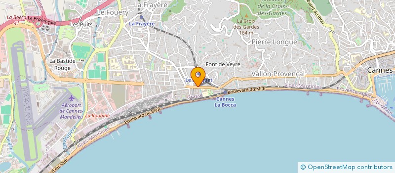 localisation de l'entreprise MONSIEUR DRAGOS MIHALCU à CANNES