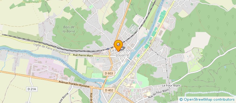 localisation de l'entreprise MONSIEUR DRAGOS PASA  LA FERTE-SOUS-JOUARRE