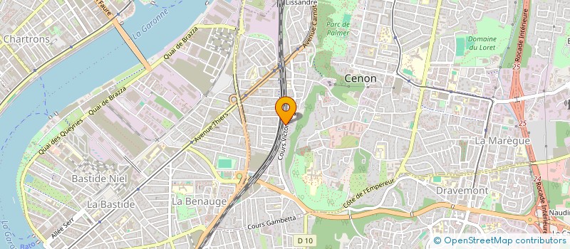 localisation de l'entreprise MONSIEUR DRAGOS PETRU SFECHIS à CENON