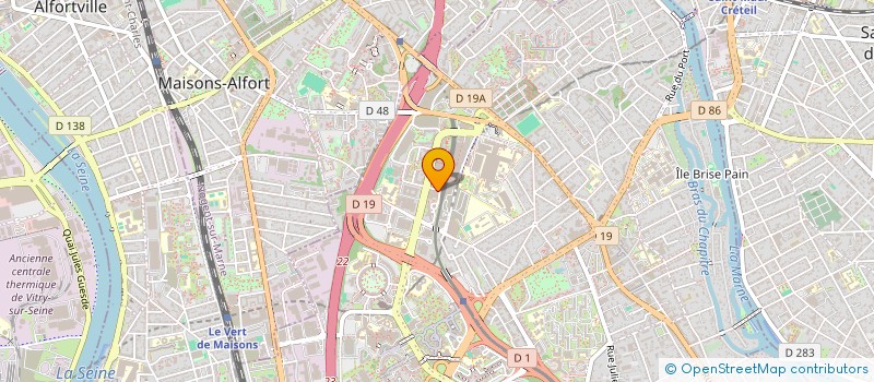 localisation de l'entreprise MONSIEUR DRAGOS PLACINTA  CRETEIL