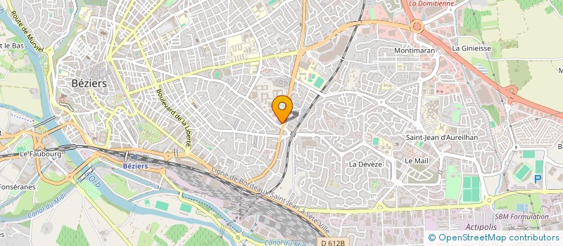 localisation de l'entreprise MONSIEUR DRAGOS POPA  MONTFERRIER-SUR-LEZ