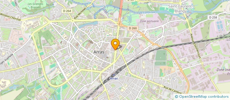 localisation de l'entreprise MONSIEUR DRAGOS TANASE à ARRAS