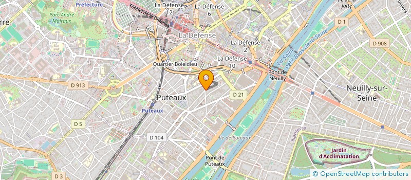 localisation de l'entreprise MONSIEUR DRAGOSLAV JOVANOVIC  PUTEAUX