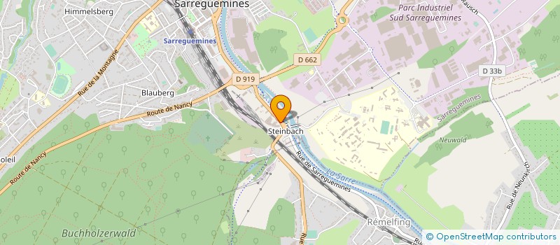 localisation de l'entreprise MONSIEUR DRAGOSLAV KIJANOVIC  SARREGUEMINES