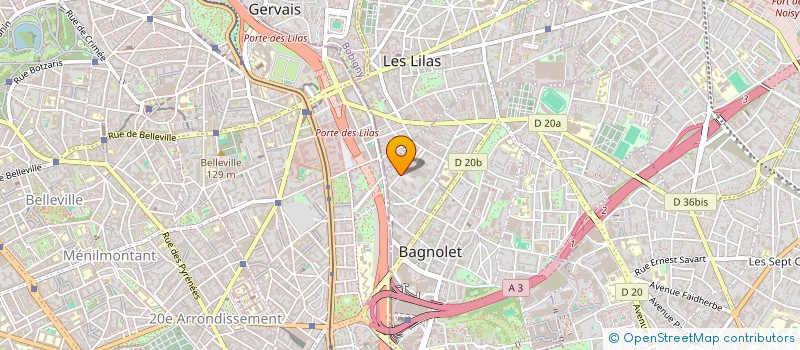 localisation de l'entreprise MONSIEUR DRAGUS SUCEVAN à BAGNOLET