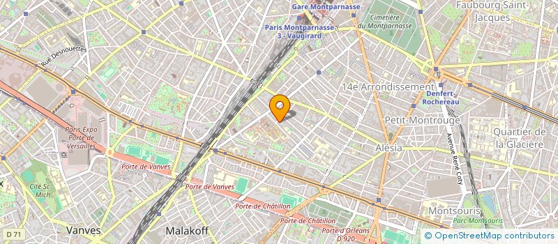 localisation de l'entreprise MONSIEUR DRAGUTIN NEDELJKOVIC  PARIS