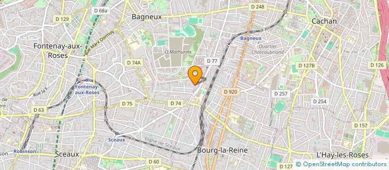 localisation de l'entreprise MONSIEUR DRAJIC STEVIC à BAGNEUX