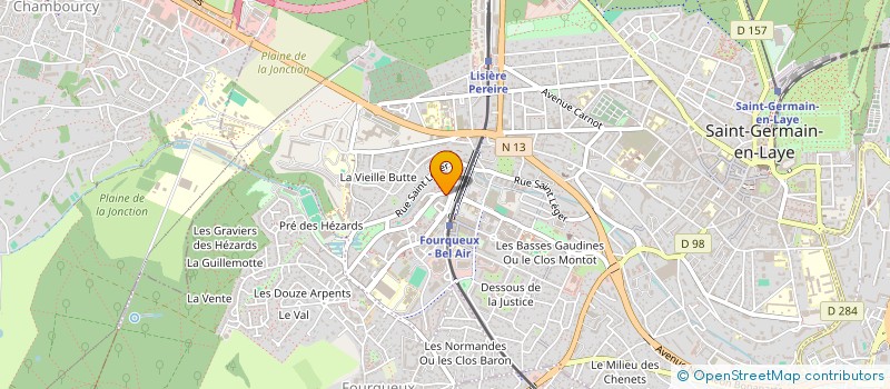 localisation de l'entreprise MONSIEUR DRAMANE BARRY  SAINT-GERMAIN-EN-LAYE