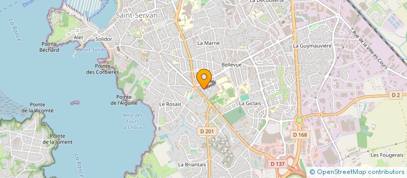 localisation de l'entreprise MONSIEUR DRAMANE BOURAKONI  SAINT-MALO