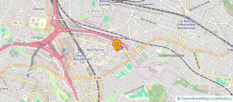 localisation de l'entreprise MONSIEUR DRAMANE COULIBALY à ROSNY-SOUS-BOIS