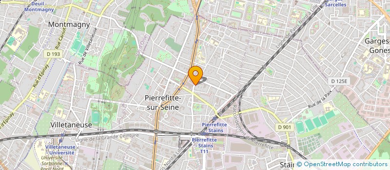 localisation de l'entreprise MONSIEUR DRAMANE KABORE à PIERREFITTE SUR SEINE