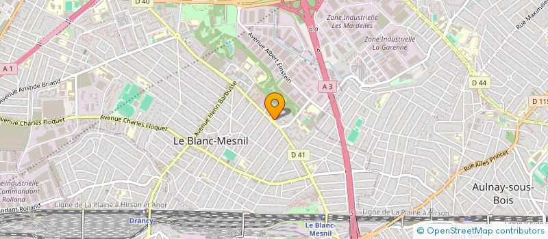 localisation de l'entreprise MONSIEUR DRAMANE MANLI à LE BLANC-MESNIL