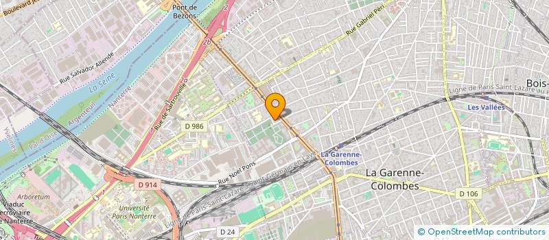 localisation de l'entreprise MONSIEUR DRAMANE OUATTARA à COLOMBES